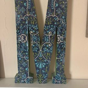 Home decor M wall hanging